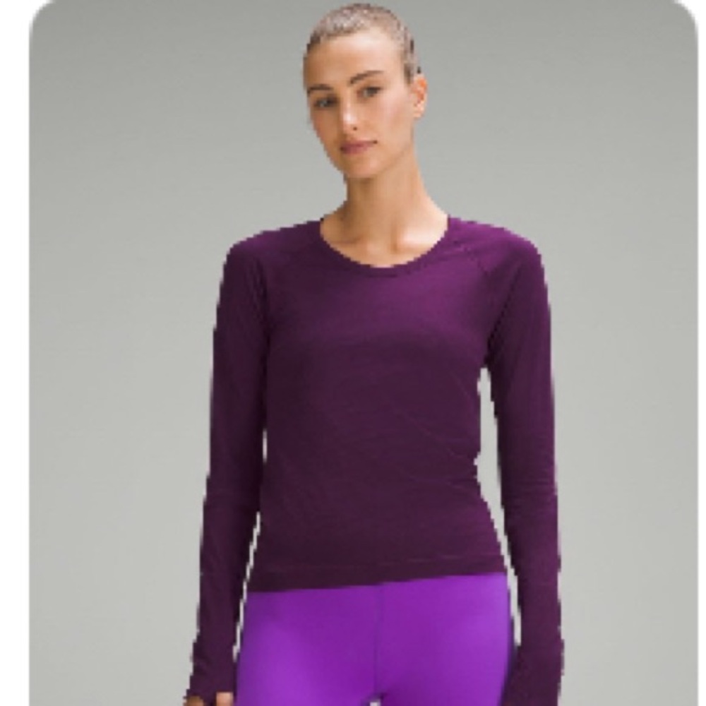 Lululemon swiftly tech longe sleeve shirt. GUC